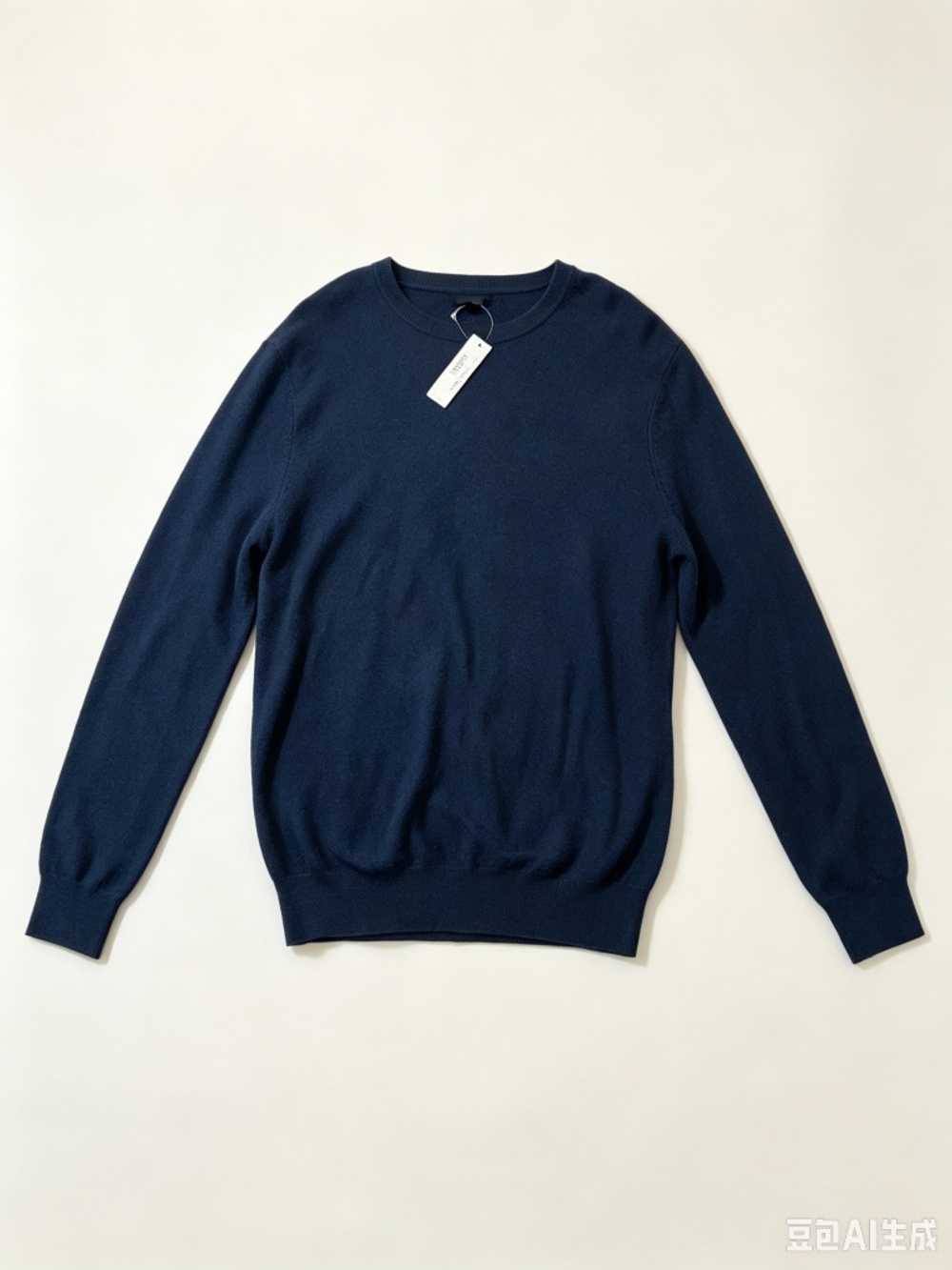 J.Crew Men’s 100% Cotton Crewneck Sweater Size M NWT Navy Blue